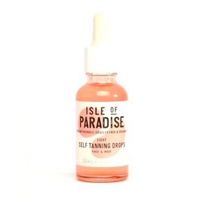 Isle Of Paradise LIGHT Self Tanning Drops Face And Body 1.01 Oz NEW